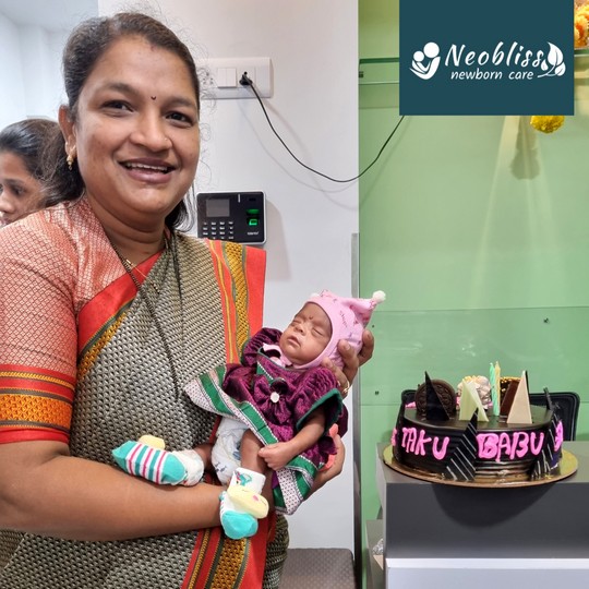 Patient Success Story - Baby Srivika - Srivika with mum