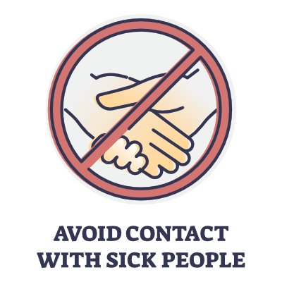 hand foot and mouth disease Avoid Contact